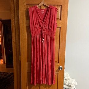 Nine West Red Maxi Dress
